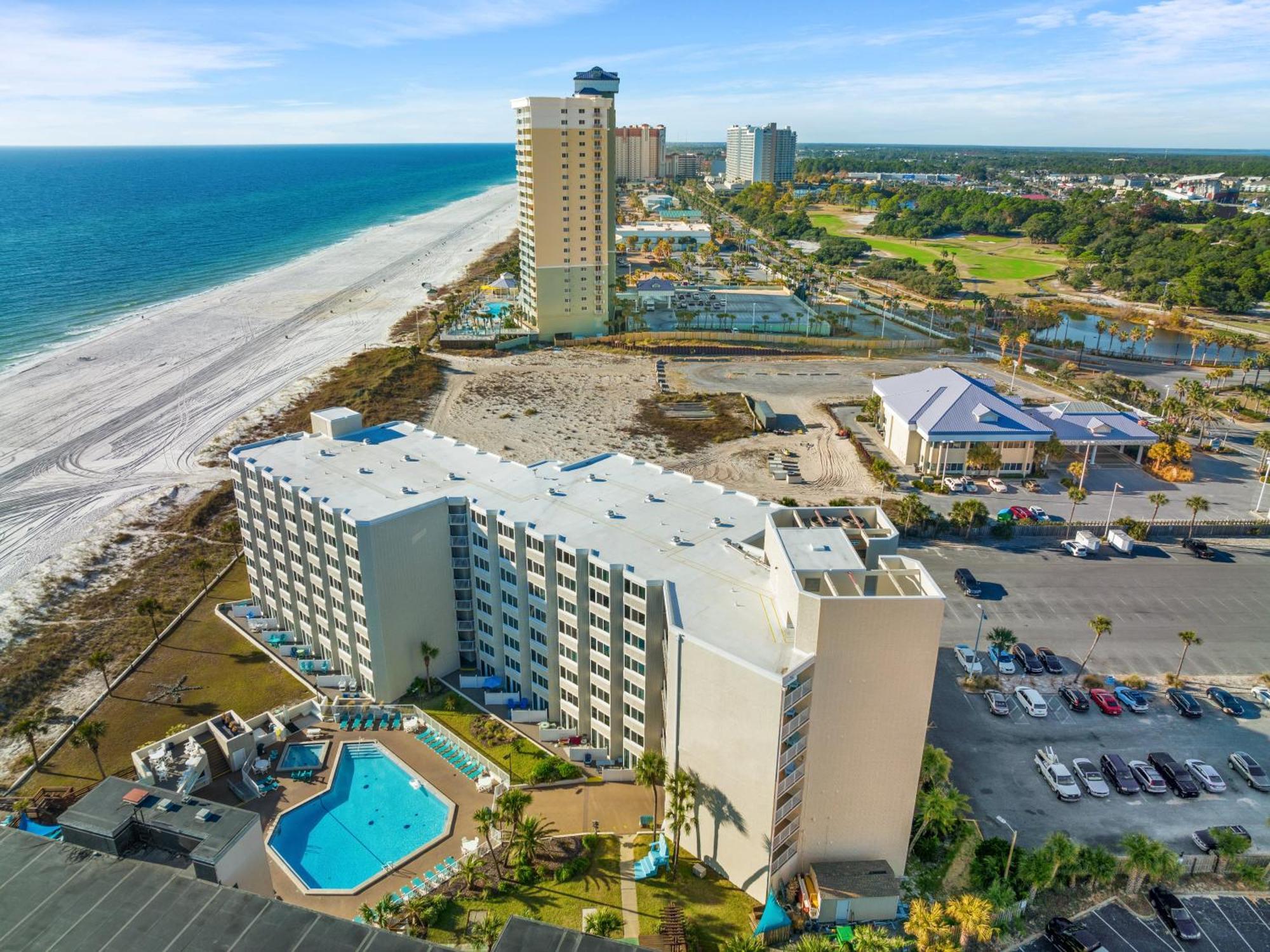 Sea The Gulf - Top Of The Gulf 809 - Beach Front Resort - Ocean View Free Beach Chair Service Panama City Beach Exteriör bild